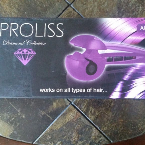 PROLISS Diamond Collection Auto Curler Turquoise - Pink - Purple - Picture 3 of 3